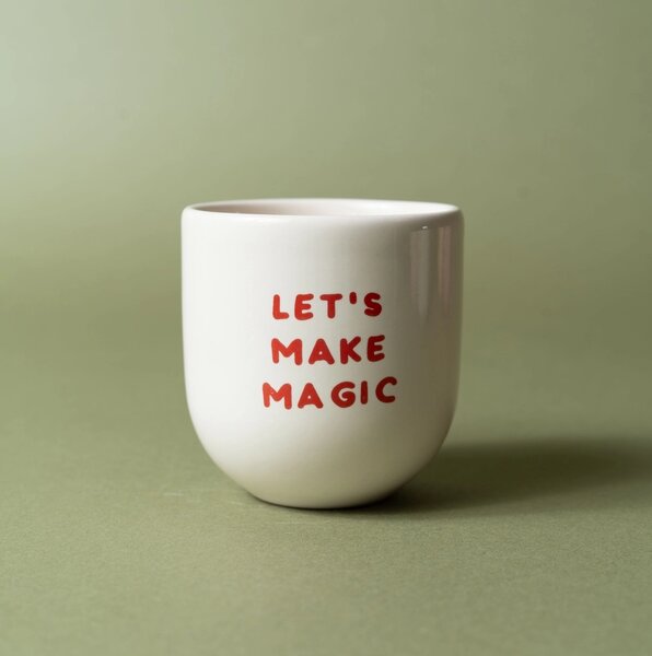 Studio ÜM Keramický hrnek Let's Make Magic SU114