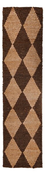 BĚHOUN, 60/230 cm, tmavě hnědá Flair Rugs - Online Only koberce & rohožky, Online Only