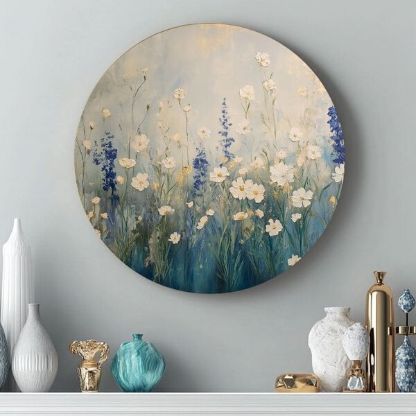 Kulaté obrazy akrylem Skutečná elegance - 60 cm