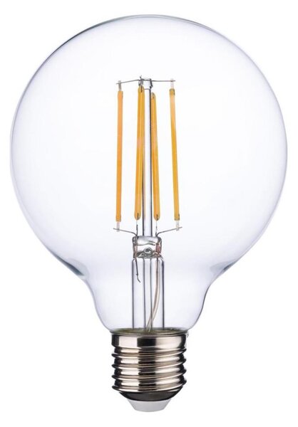 LED Žárovka G95 E27/6,5W/230V 2700K