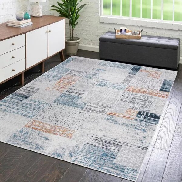 Makro Abra Moderní kusový koberec DAKOTA YF92A vícebarevný Rozměr: 77x148 cm