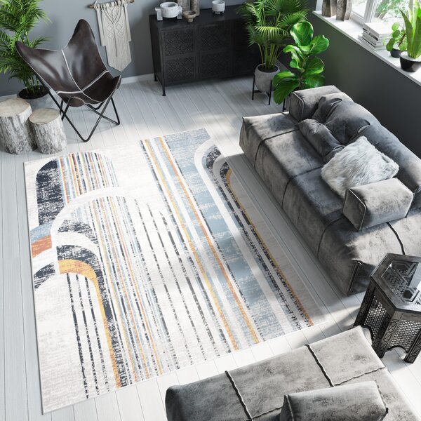 Makro Abra Moderní kusový koberec DAKOTA YF91A vícebarevný Rozměr: 77x148 cm
