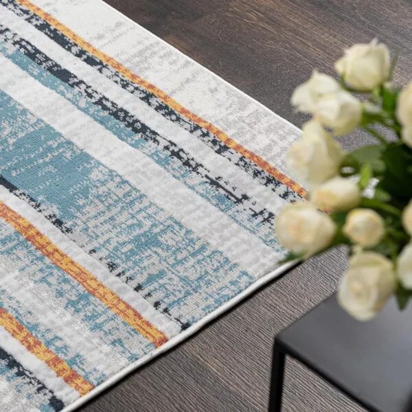 Makro Abra Moderní kusový koberec DAKOTA YF91A vícebarevný Rozměr: 77x148 cm