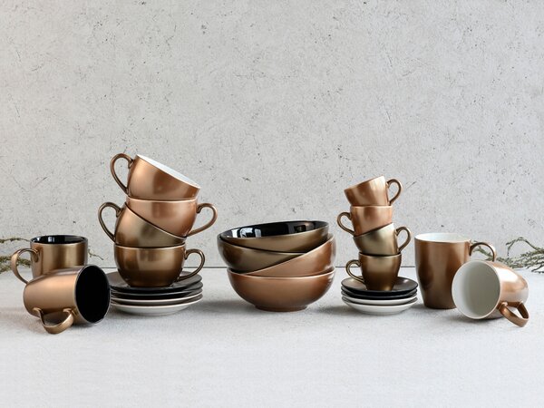 Sada šálků na kapučíno Creatable - Online Only nádobí, Online Only