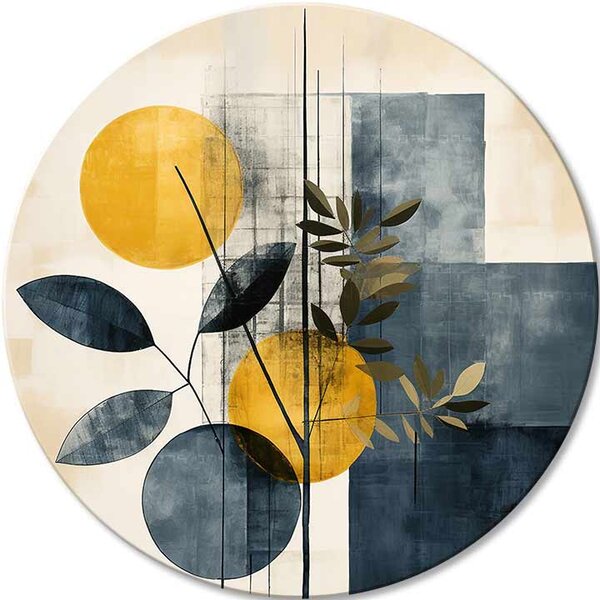 Kulaté obrazy s akrylem Endless Day - 60 cm