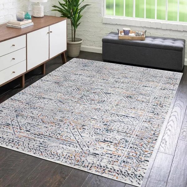 Makro Abra Moderní kusový koberec DAKOTA YE85A krémový Rozměr: 58x99 cm