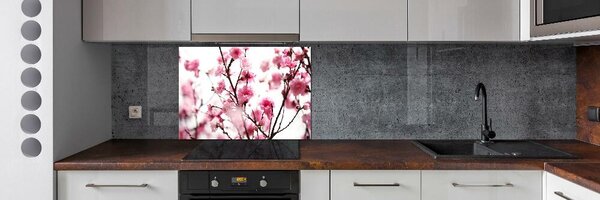 Dekorační panel sklo Květ švestky pksh-39695917