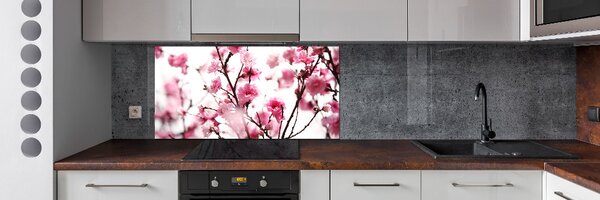 Dekorační panel sklo Květ švestky pksh-39695917