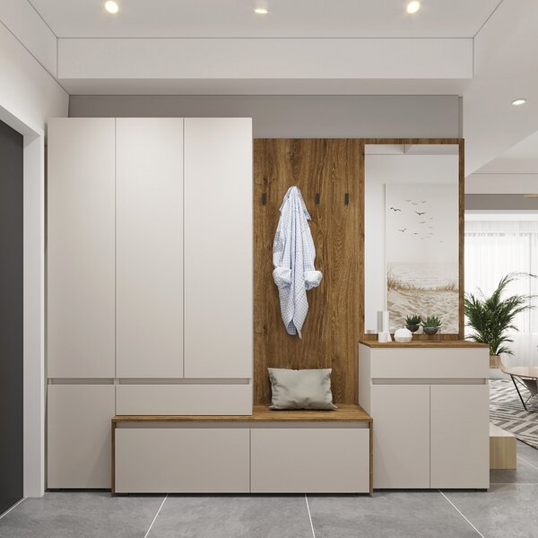 Zrcadlo Andros LUS70, dub traviata