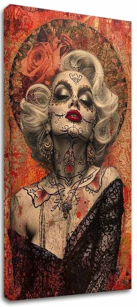 Marilyn Monroe Obraz na plátně - Mystická krása - 50x100 cm