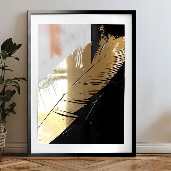 Nástěnný plakát s EXTRA efektem - Aurora Plume - 40x60 cm