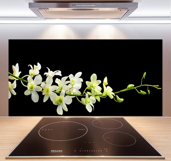 Skleněný panel do kuchynské linky Orchidej pksh-4005190