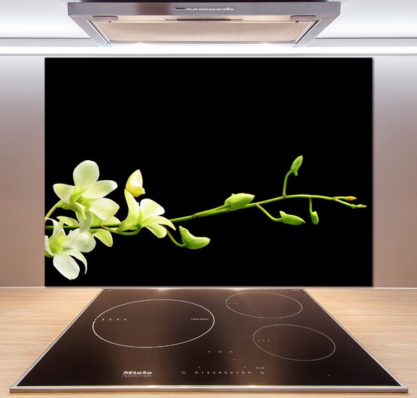 Skleněný panel do kuchynské linky Orchidej pksh-4005190