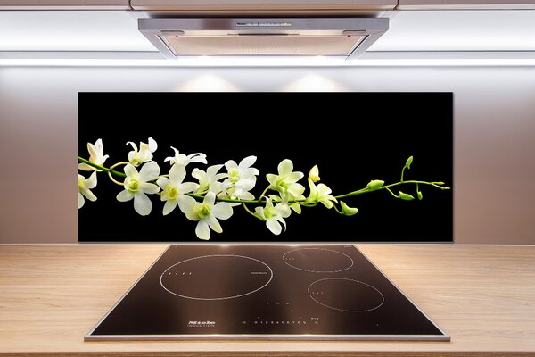 Skleněný panel do kuchynské linky Orchidej pksh-4005190