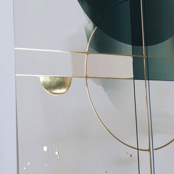 Nástěnný plakát s EXTRA efektem - Golden Balance - 40x60 cm