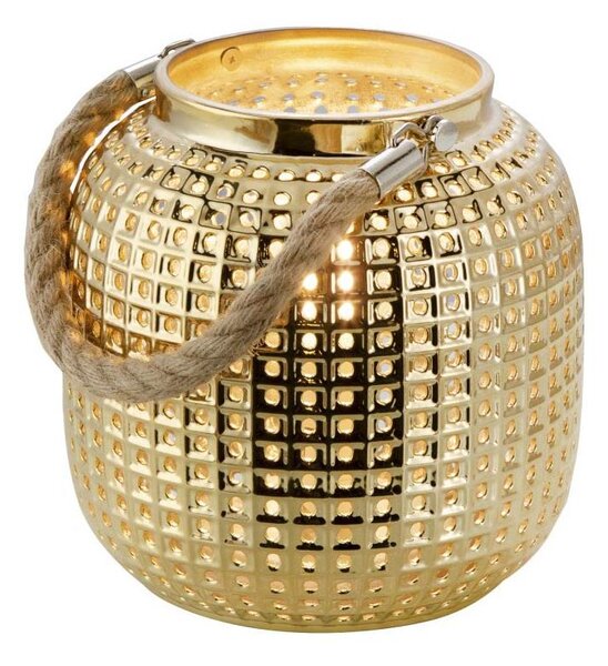 Globo 50770145 - Dekorační stolní lampa BOLA 1xE14/40W/230V zlatá