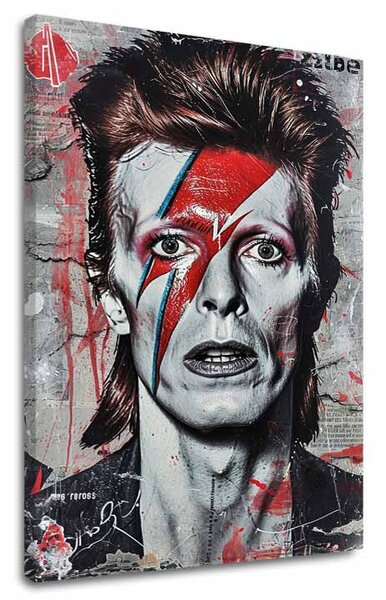 Obraz Davida Bowieho - ikona hudby a stylu - 60x90 cm