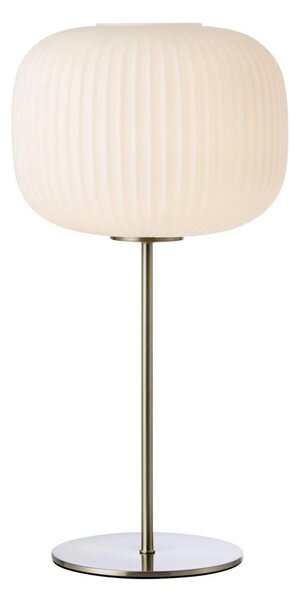 Markslöjd 109007 - Stolní lampa SOBER 1xE27/40W/230V bílá/matný chrom