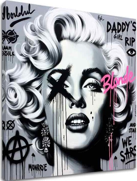 Obraz na plátně - Hollywood Legend Marilyn Monroe - 60x60 cm