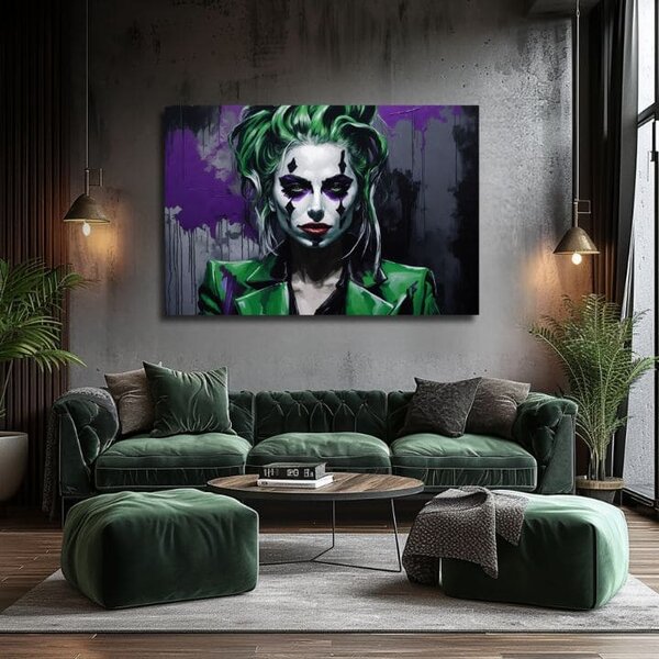 Obraz na plátně - Dark Queen Lady Gaga - 60x90 cm