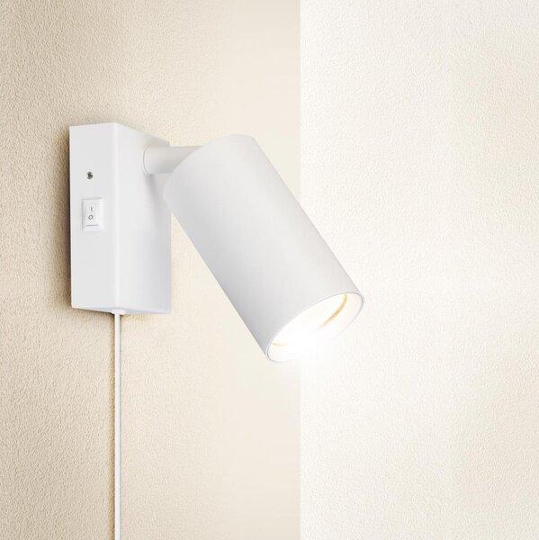 Solight WO3002-W - Nástěnné svítidlo CELE 1xGU10/30W/230V bílá