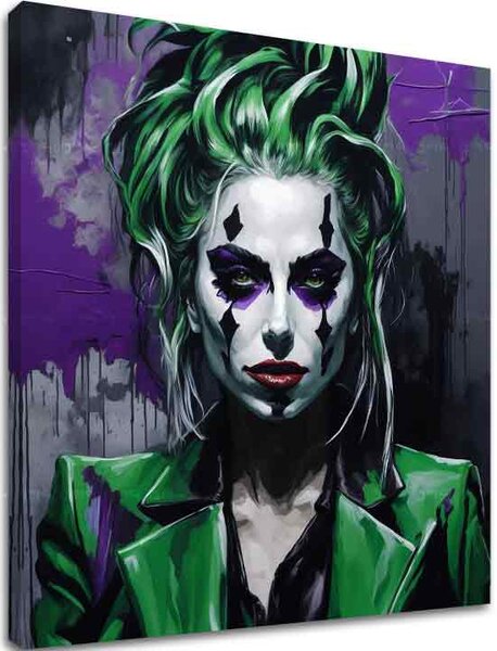 Obraz na plátně - Pop Diva Lady Gaga - 60x60 cm