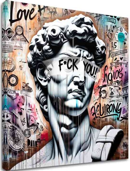 Obraz na plátně - Rebel David - 60x60 cm