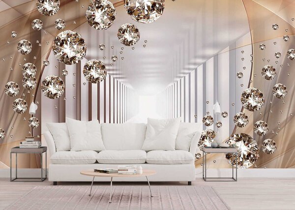 Fototapeta Diamant v tunelu, Fototapety s expandujícím prostorem, Populární fototapety, u79958 - Tapeko.co.cz