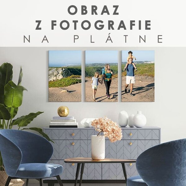 Obraz z fotografie - 3 ČÁSTI - 60x40 cm
