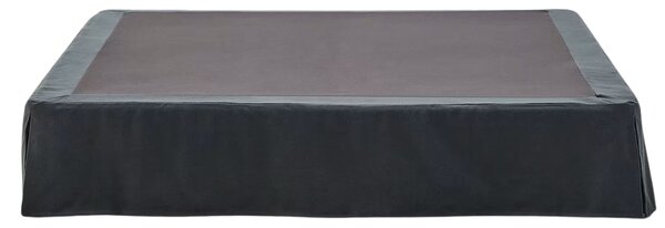 Antracitově šedá dvoulůžková postel Kave Home Jaira 160 x 200 cm