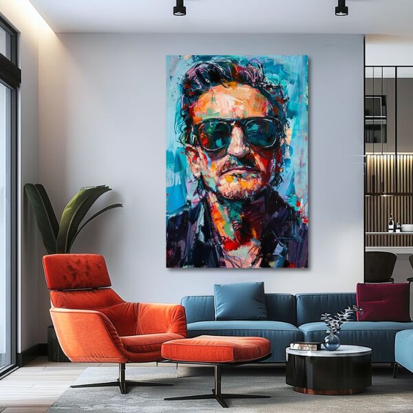 Obraz BONO - Melodie světla | dotaženo rukou umělce - 60x90 cm