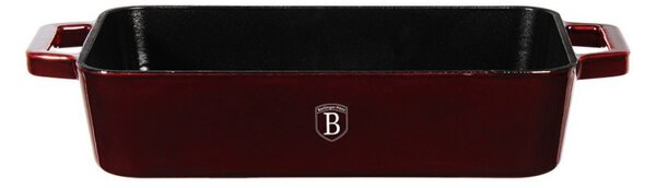 BLAUMANN - Pekáč litina 37x21cm Burgundy