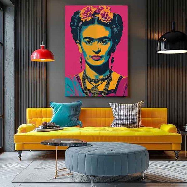 Obraz FRIDA POP | Italské plátno - 40x50 cm