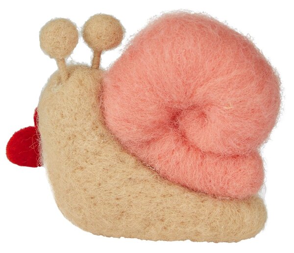 FUNKY FRIENDS Šnek 10 cm - růžová