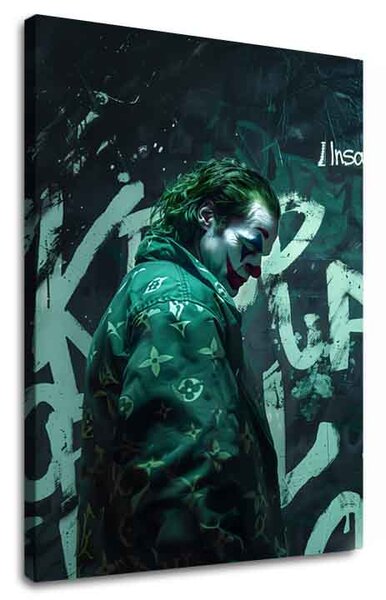 Obraz JOKER : Vuitton styl | Italské plátno - 60x90 cm