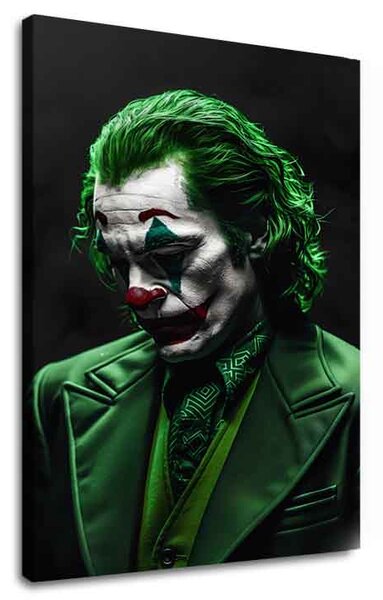 Obraz JOKER : Zrození šílenství | Italské plátno - 60x90 cm