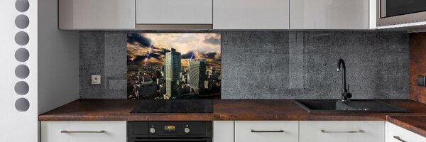 Panel do kuchyně Bouře nad Varšavou pksh-41880517