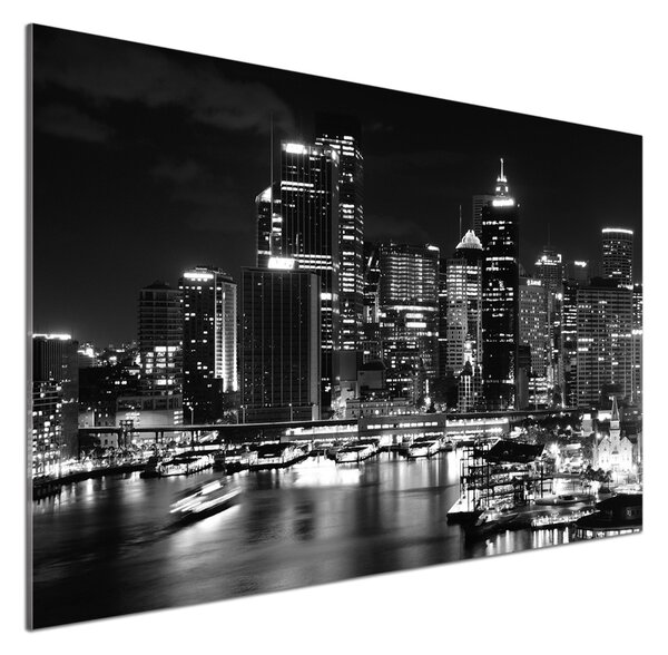 Dekorační panel sklo Sydney noc pksh-42190312