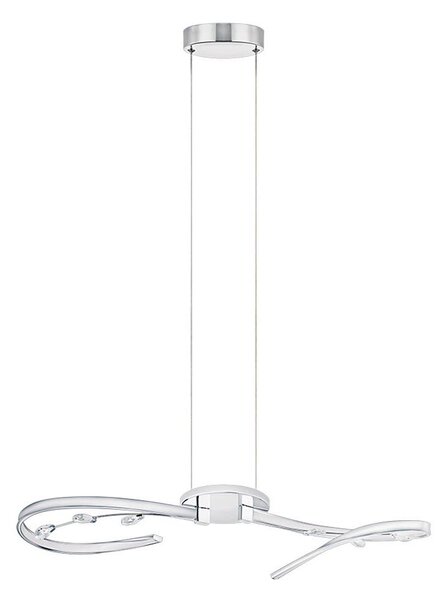 Eglo 97488 - LED Křišťálový lustr na lanku VALLEMARE 1 2xLED/8W/230V
