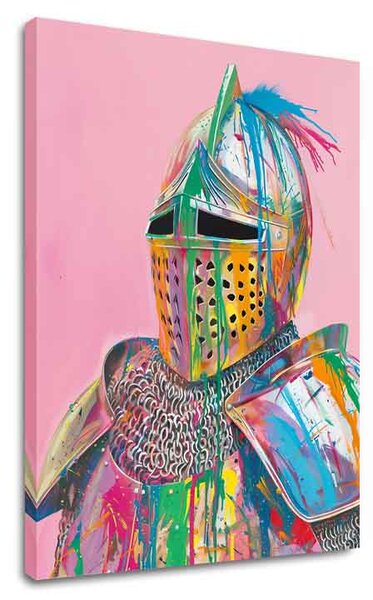 Obraz VIVID KNIGHT na plátně | dotaženo rukou umělce - 40x50 cm