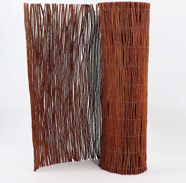 Vrbová rohož - Vrbové proutí - 5 m x 80 cm - Přírodní - Na zahradu a balkon