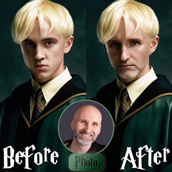 Obraz z fotografie Draco Malfoy - Prince of Slime - 50x60 cm