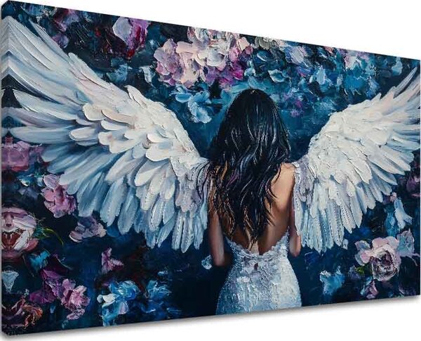 Obraz andělů Kráska z nebe | dotaženo rukou umělce - 40x60 cm