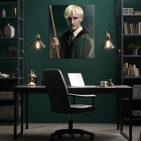 Obraz z fotografie Draco Malfoy - Prince of Slime - 50x60 cm