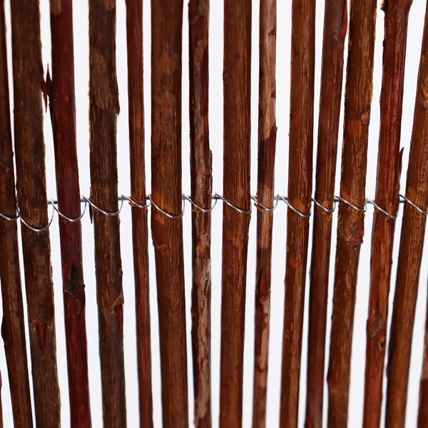 Vrbová rohož - Vrbové proutí - 5 m x 80 cm - Přírodní - Na zahradu a balkon