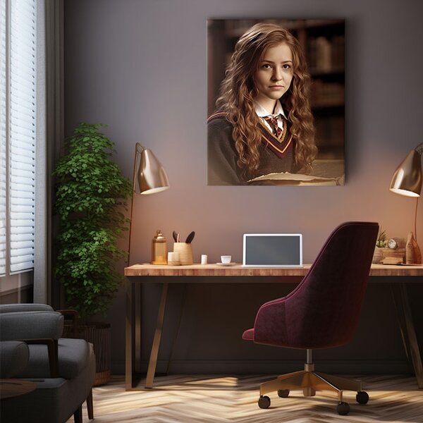 Obraz z fotografie Hermiona Grangerová - Geniální studentka - 50x60 cm