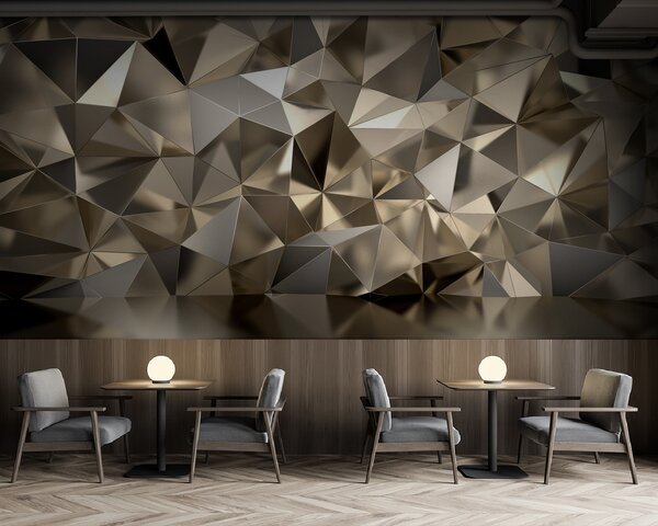 Fototapeta Texturovaný geometrický vzor v neutrálních tónech, 3D fototapety, Populární fototapety, u93417 - Tapeko.co.cz