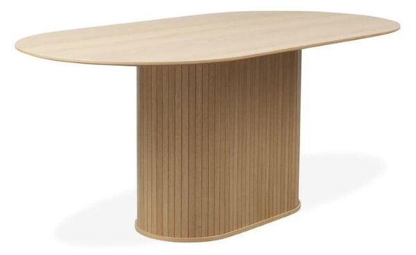 Jídelní stůl s deskou v dubovém dekoru 95x180 cm Nola – Unique Furniture