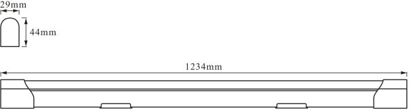 Osram - LED Podlinkové svítidlo BATTEN LED/20W/230V 123,4 cm