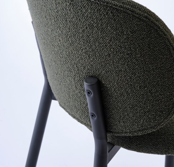 Zelené jídelní židle v sadě 2 ks Swan – Unique Furniture